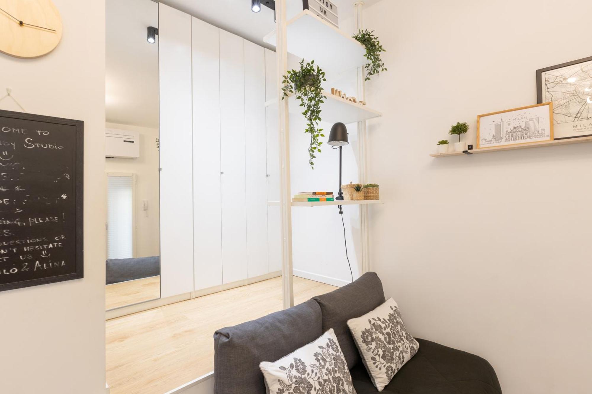 Tiny & Tidy Studio In The Key Area Of Milano Eksteriør bilde