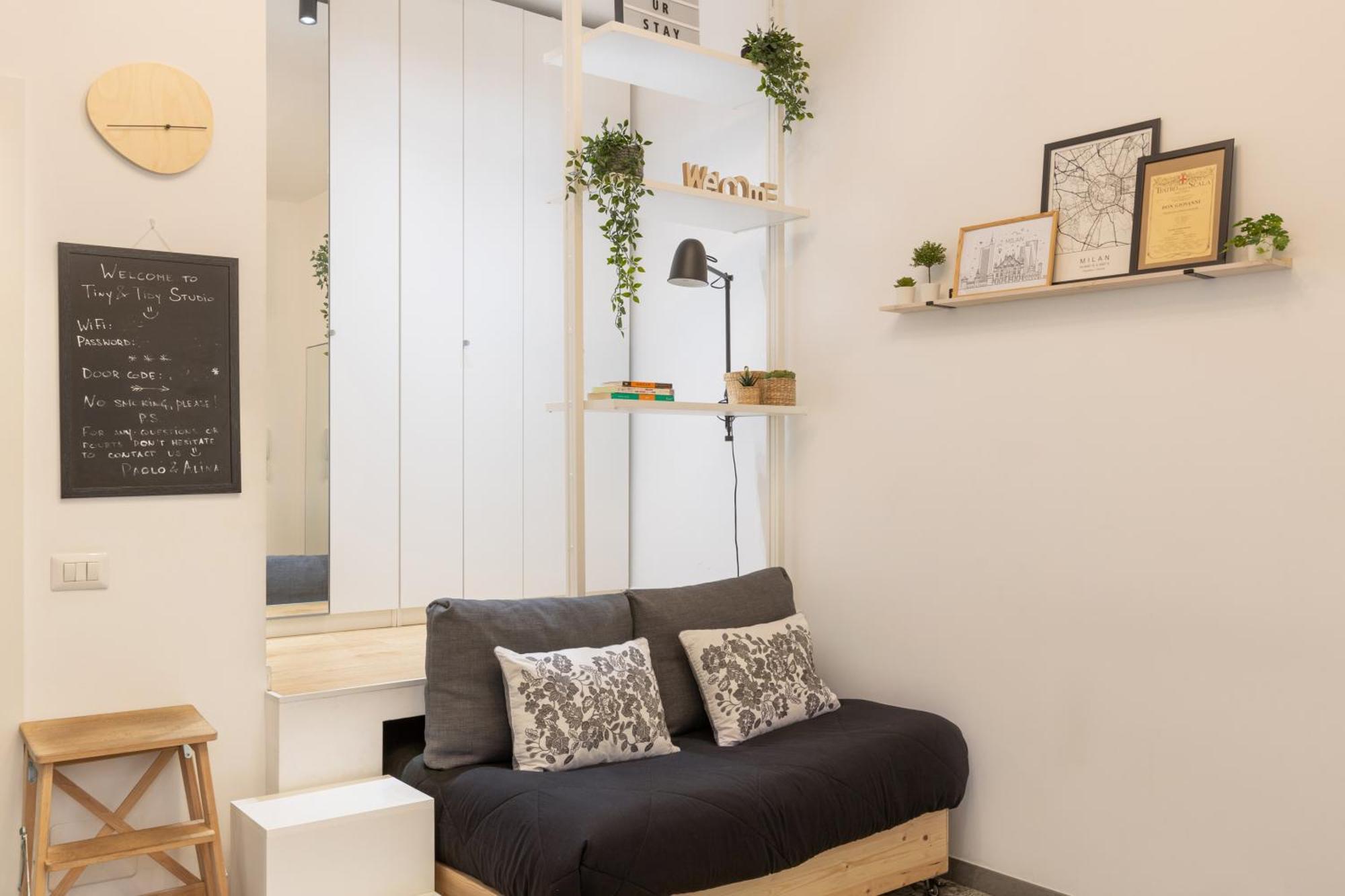 Tiny & Tidy Studio In The Key Area Of Milano Eksteriør bilde